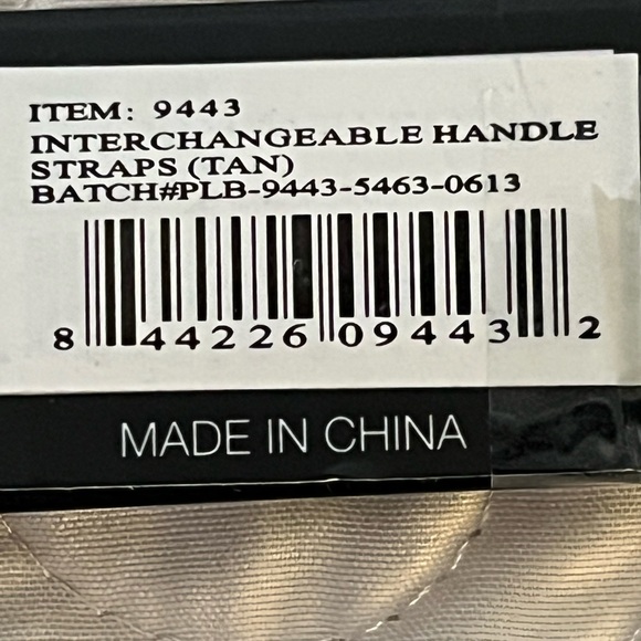 MICHE Interchangeable 13” Handle/Straps Chestnut - Picture 4 of 5